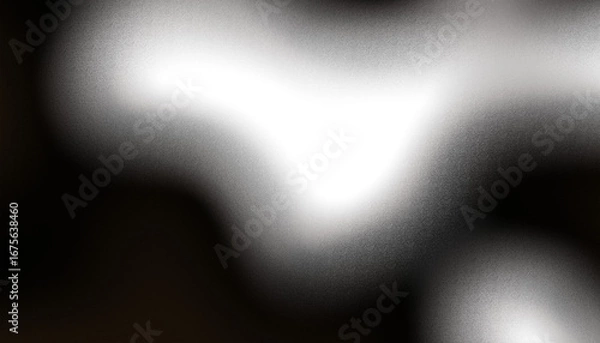 Fototapeta Digital noise overlay transparent gradient. Monochrome texture. Nostalgia, vintage, retro 80s, 90s style. Abstract grunge background. Wall, wallpaper, template, print