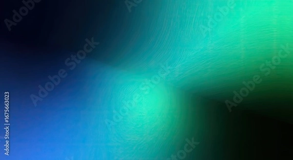 Fototapeta Abstract gradient blend of teal and blue,  with soft,  flowing,  blurry  textures
