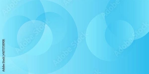 Obraz Blue abstract background. Creative illustration for poster, web, landing, page, cover Eps 10