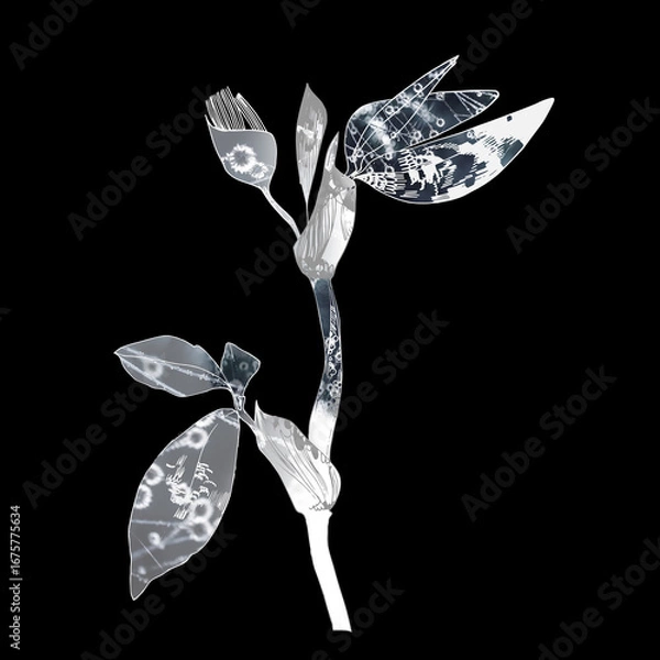 Fototapeta Hand Drawn Plant