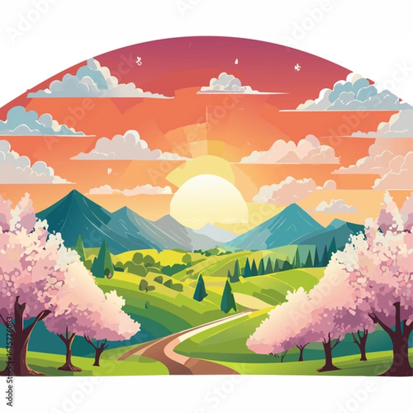 Obraz anime background1