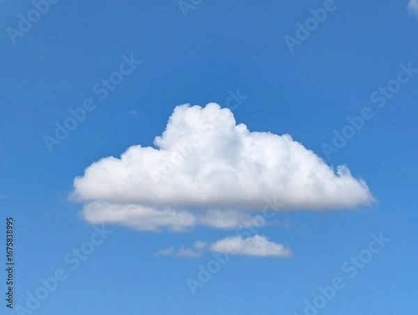 Obraz blue sky with clouds