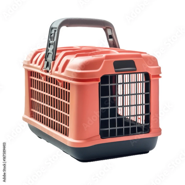 Obraz Pet carrier isolated on transparent background