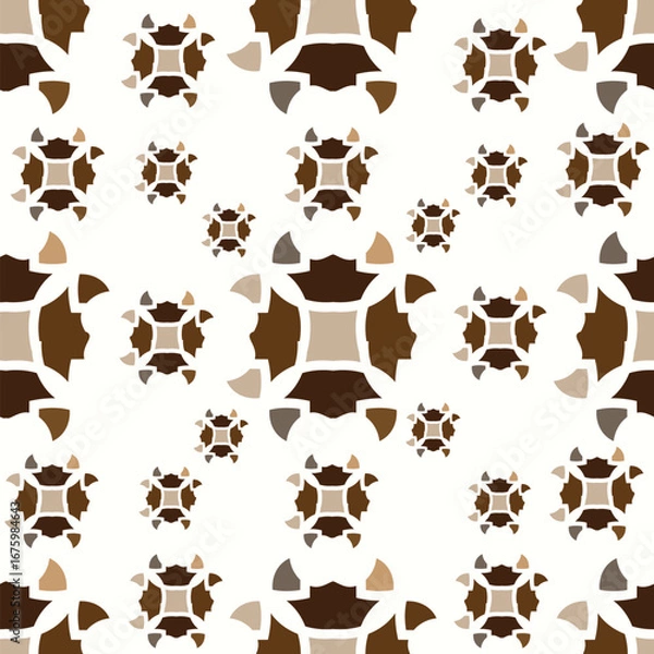 Fototapeta seamless pattern with skull
