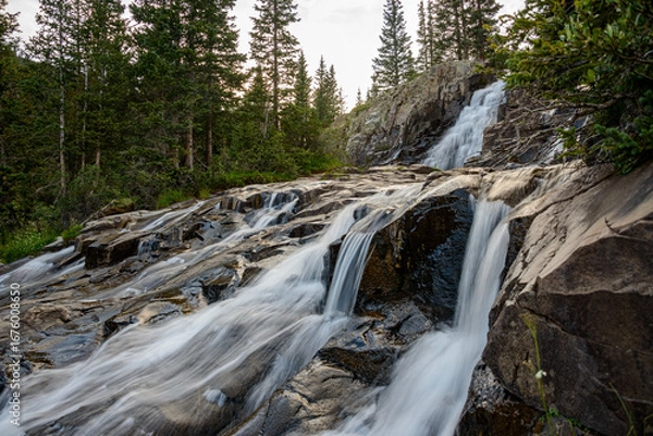 Obraz waterfall in the mountains