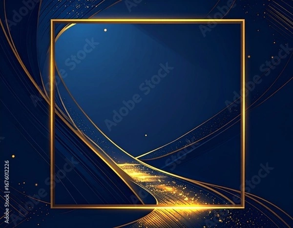 Obraz abstract blue background