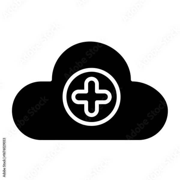 Obraz Cloud Vector Icon