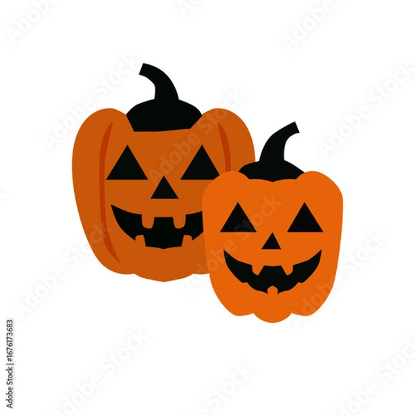 Fototapeta autumn halloween design element