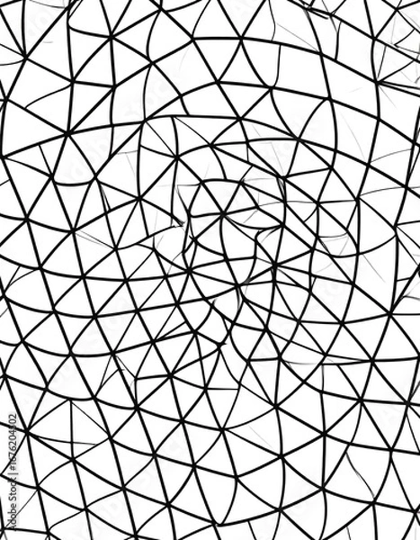 Fototapeta Abstract geometric design