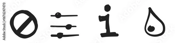 Obraz pen paint icon