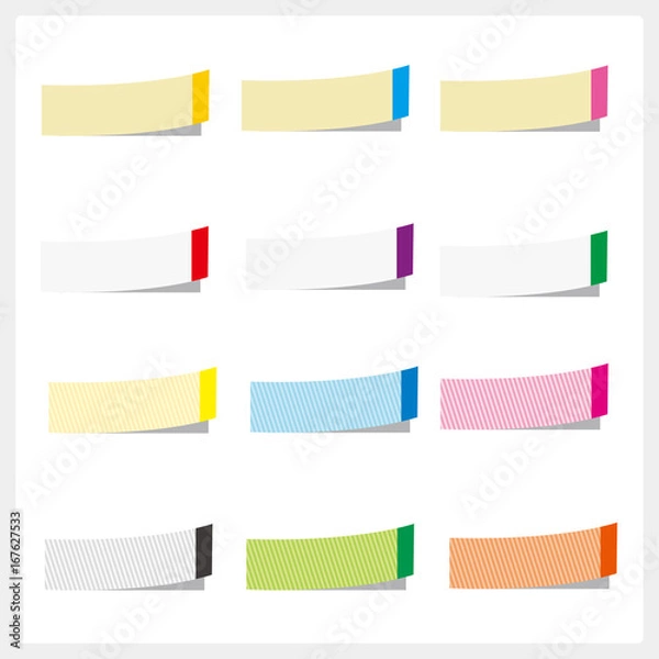 Fototapeta メモ・付せん・メッセージ