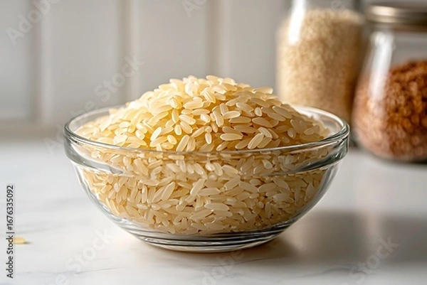 Obraz Organic rice staple diet high resolution picture