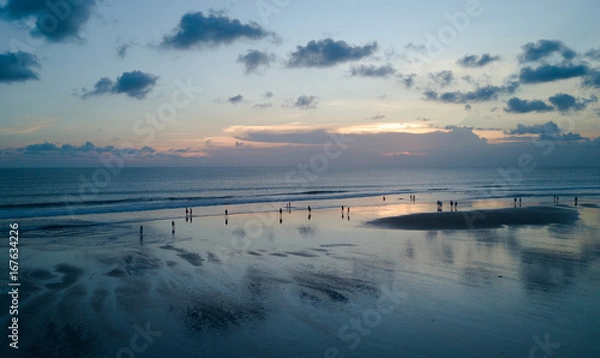 Obraz Sunset at Bali beach