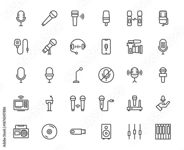 Obraz Microphone and sound