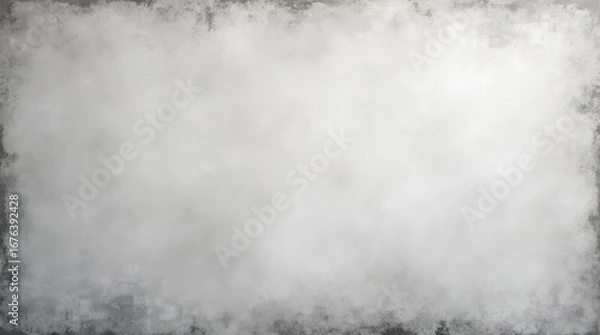 Fototapeta Faded grey textured background white abstract