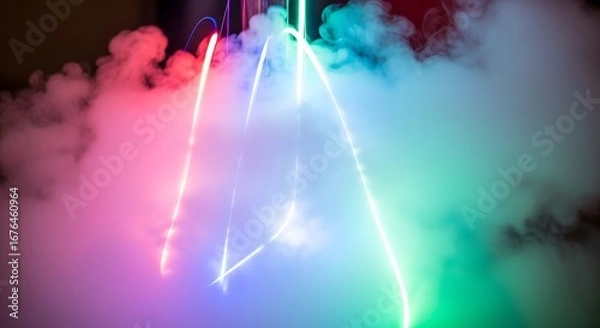 Obraz abstract rainbow background