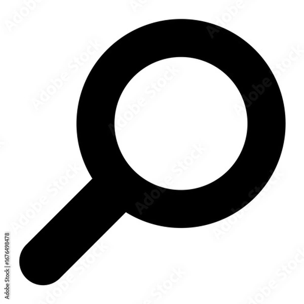 Obraz Search icon with line style