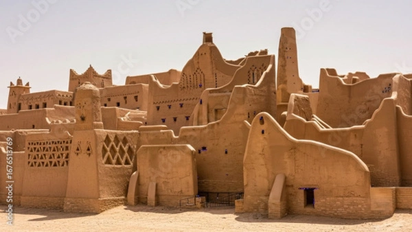 Obraz Madain Saleh in Saudi Arabia
