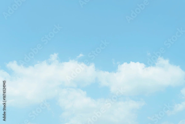 Fototapeta Beautiful cloud pattern on the sky