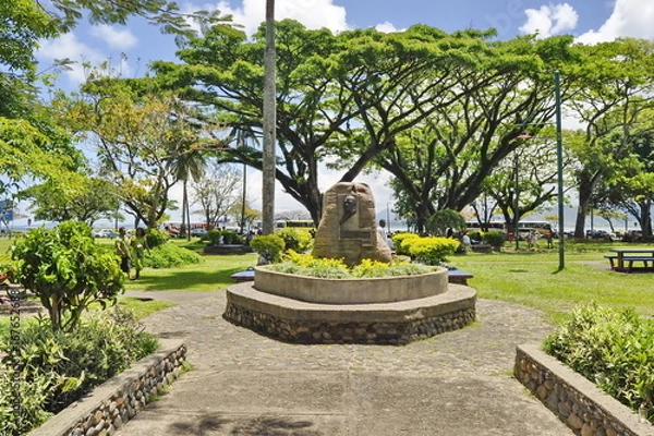 Obraz Monument in Ratu Sukuna Park in Suva, Fiji