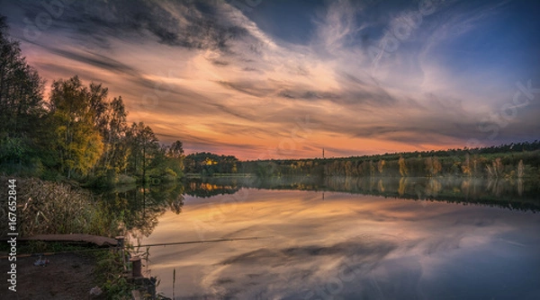 Obraz Abendstimmung am Maxsee