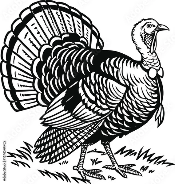 Fototapeta THANKSGIVING SVG VECTOR