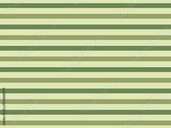 Fototapeta Soft green and cream horizontal stripes — calm, natural, and fresh, perfect for minimalist designs, backgrounds, or themes needing subtle earthy elegance.