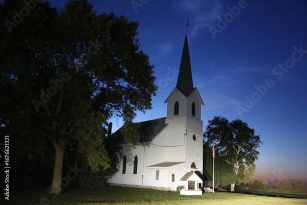 Obraz Gausdal Lutheran Church, Burbank, Minnesota