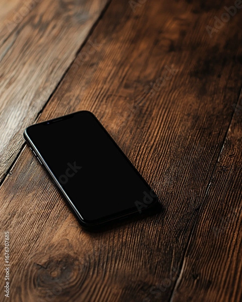 Fototapeta Smartphone mockup. Generative AI.