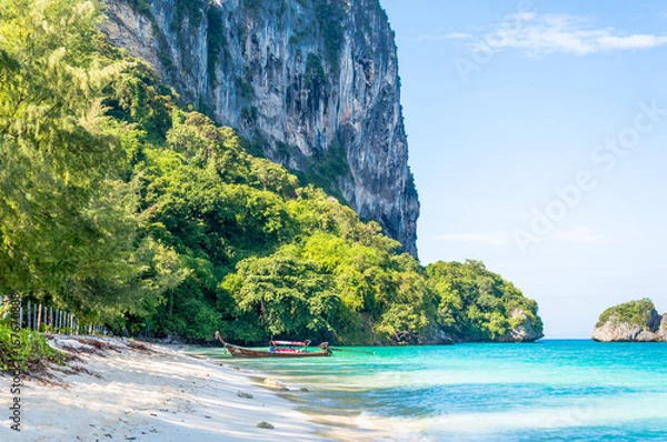 Obraz Scenics View of Tropical Island Beach