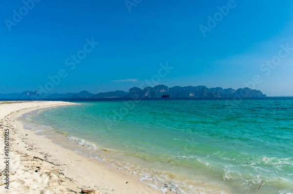 Obraz Scenics View of Tropical Island Beach