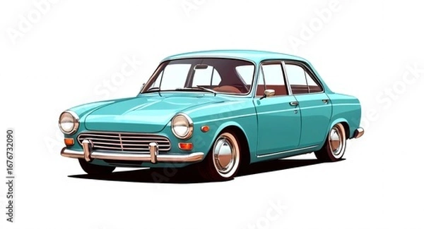 Fototapeta 車のベクターイラスト
