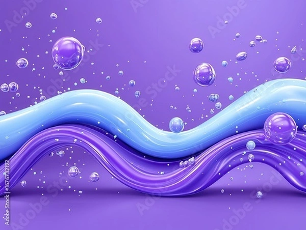 Fototapeta Abstract Liquid Forms (3)