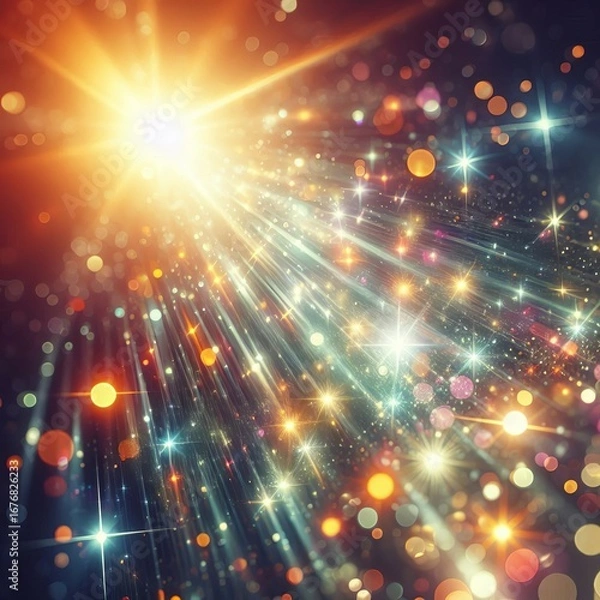 Obraz Soft glow Bright radiance Prismatic effect