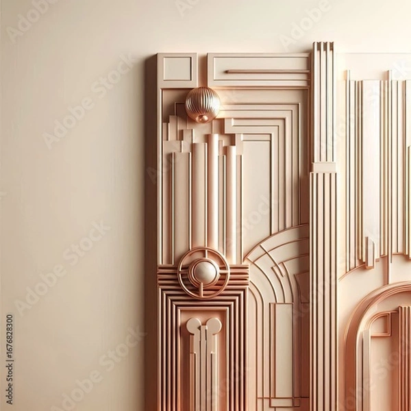Fototapeta Deco – Clean lines with subtle