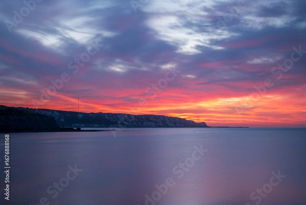 Obraz Folkestone wschód słonca