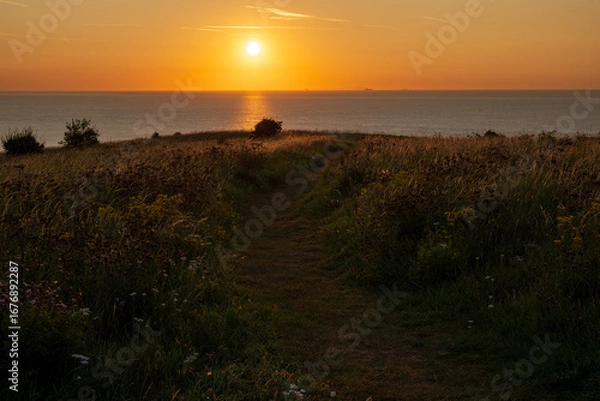 Obraz wschód słońca