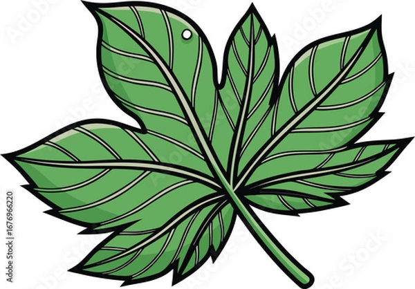 Fototapeta Abstract organic shapes and textures evoking natural elements with a vibrant color palette