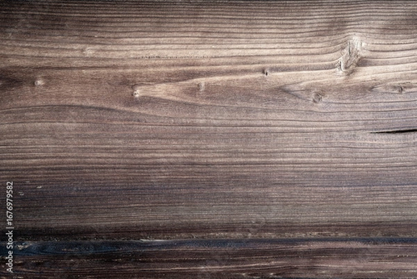 Fototapeta The old wood texture with natural patterns