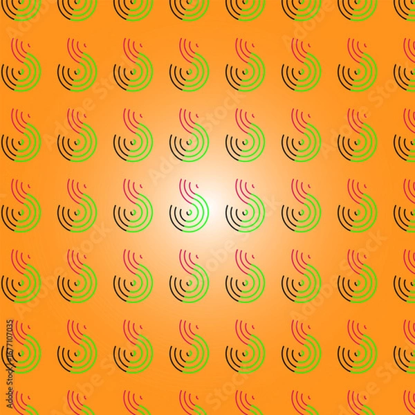 Obraz seamless pattern with circles