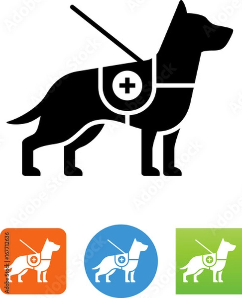 Obraz Service Dog Icon