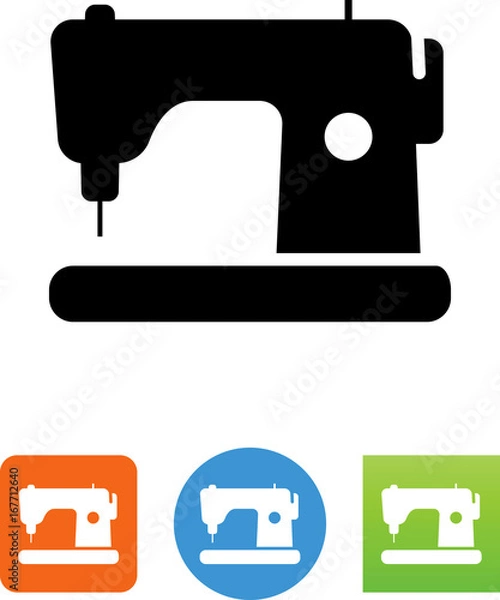 Obraz Sewing Machine Icon - Illustration