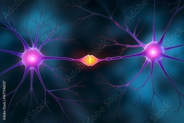 Obraz Neural Communication and Brain Signals
