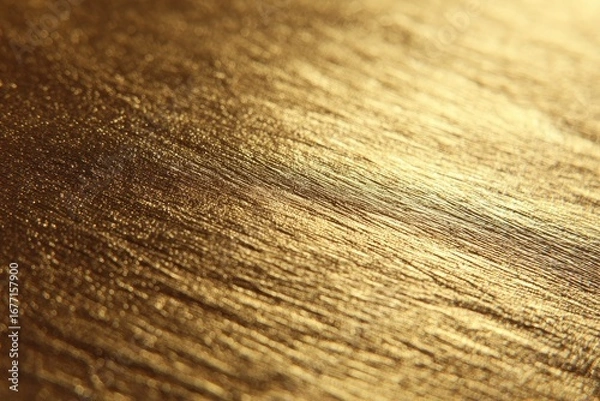 Obraz Golden textured surface, close-up