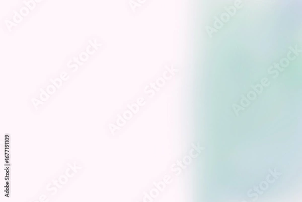 Fototapeta Soft pastel background blending pink and mint green hues, perfect for World Health Day or International Day of Happiness. Ideal for use in presentations, websites, or as a minimalistic design backdrop