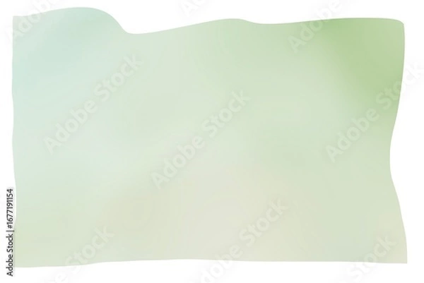 Obraz Soft pastel green abstract background with smooth gradient, perfect for Earth Day or World Health Day. Ideal for use in presentations, websites, or as a minimalistic design backdrop.