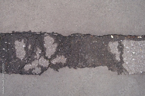 Fototapeta 風化したアスファルト