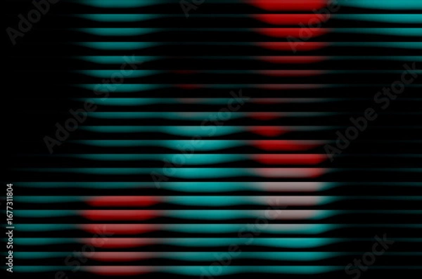 Fototapeta Ribbed glass gradient background. Elegant abstract glass gradient background.