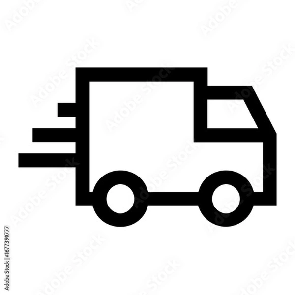 Obraz delivery truck