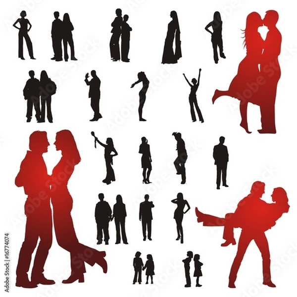 Fototapeta Siluetas 0071